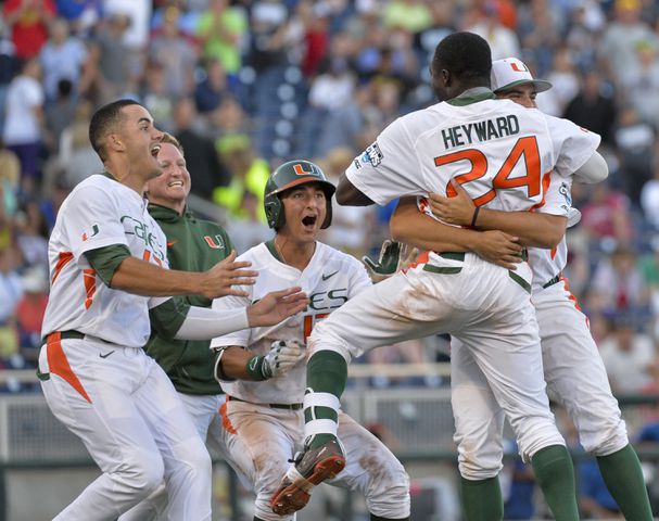 Photos: Jason Heyward's brother starring in College World Series