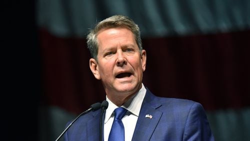 Gov. Brian Kemp. HYOSUB SHIN / HSHIN@AJC.COM