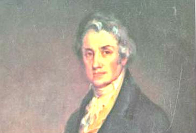 Abraham Baldwin was an important man in Georgia’s early days.