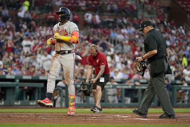 WATCH: Austin Riley LAUNCHED a ball deep vs the Cardinals - Sports