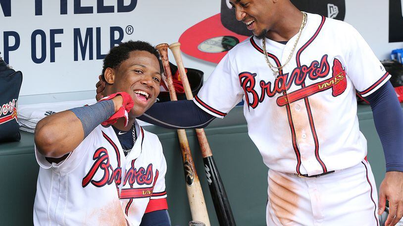 Report: Atlanta Braves' Ronald Acuna Jr. has socks with Ozzie