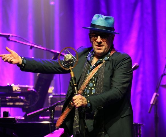 Elvis Costello & the Imposters, featuring Charlie Sexton on guitar, rocked the sold out Coca Cola Roxy Theatre on Tuesday, January 30, 2024.
Robb Cohen for the Atlanta Journal-Constitution