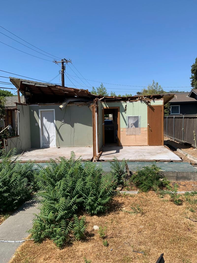 A property, listed at $499,999, is shown Tuesday, Aug. 27, 2024, in Monrovia, Calif. (Kevin Wheeler via AP)