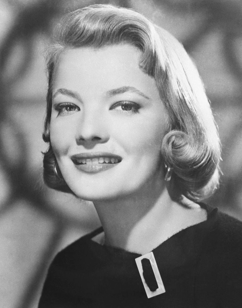 FILE - Actor Gena Rowlands poses for a photo in Los Angeles on Sept. 21, 1957. Rowlands, hailed as one of the greatest actors to ever practice the craft and a guiding light in independent cinema as a star in groundbreaking movies by her director husband, John Cassavetes, and later charmed audiences in her son's tear-jerker "The Notebook," has died at age 94. (AP Photo/Dick Strobel, File)