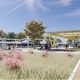 MARTA has been awarded $25 million for the South DeKalb Transit Hub, shown here in a rendering. It is scheduled to open in 2026.