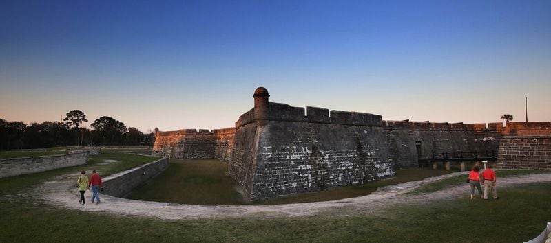 The Castillo de San Marcos in St. Augustine, Florida, is the oldest masonry fortification in the continental United States. Joe Burbank/Orlando Sentinel/TNS