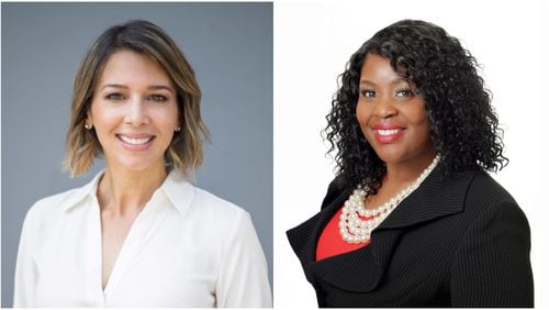 Zulma Lopez, left, and Mandisha Thomas each unseated experienced incumbents in Democratic primary runoff elections last week. Submitted photos.