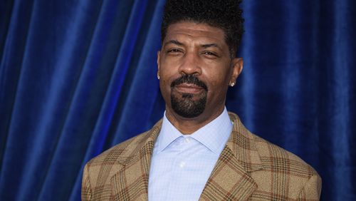 Deon Cole poses for photographers upon arrival at the opening of the London film festival and the World premiere of the film 'The Harder They Fall' in London Wednesday, Oct. 6, 2021. (Photo by Vianney Le Caer/Invision/AP)