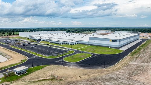 This is an aerial view of Ajin Georgia's facility in Bulloch County. Drone photo is courtesy of KBD Group.