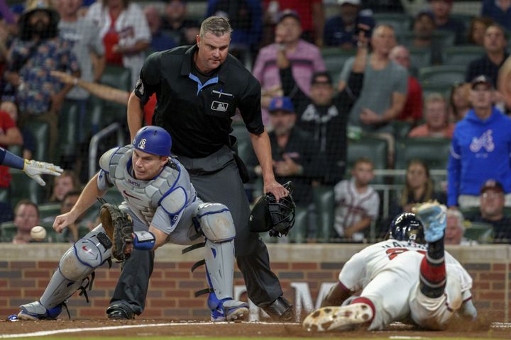 Dodgers Braves Baseball