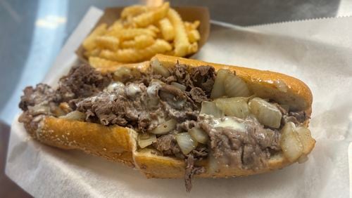 Nicky's Undefeated on Main Street in Tucker offers cheesesteaks made with ribeye, chicken or Impossible meat. / Courtesy of Nicky's Undefeated