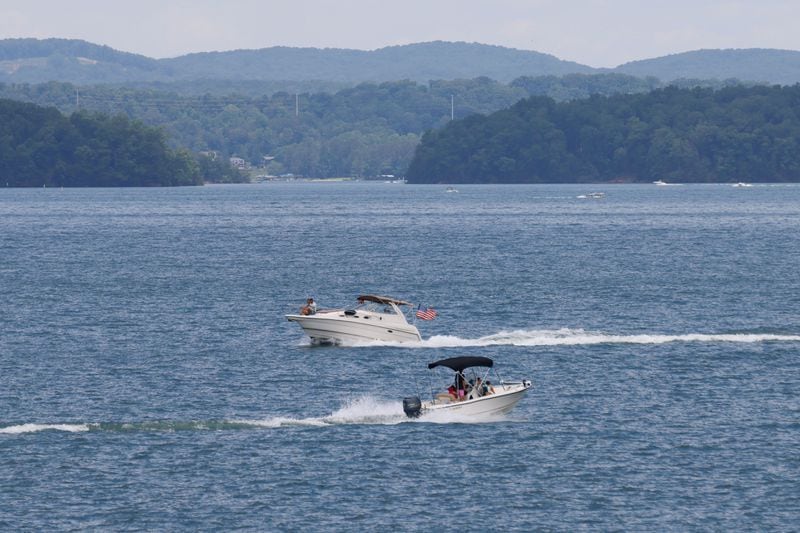 Three earthquakes were recorded just to the south of Lake Lanier over three days this week. Geophysics experts say that there is evidence tying quakes to manmade reservoirs like Lake Lanier. (Miguel Martinez / AJC)

