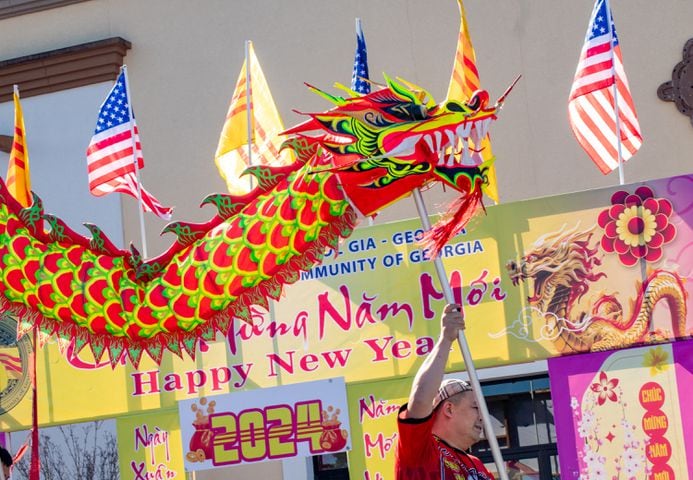 Lunar New Year celebration in Lilburn