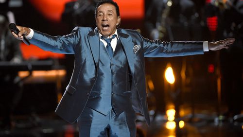 BET AWARD PERFORMANCE--Smokey Robinson performs at the BET Awards at the Microsoft Theater on Sunday, June 28, 2015, in Los Angeles. (Photo by Chris Pizzello/Invision/AP)