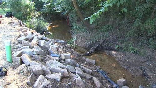 <p>Nearly 4 million gallons of raw sewage spilled in Nancy Creek</p>