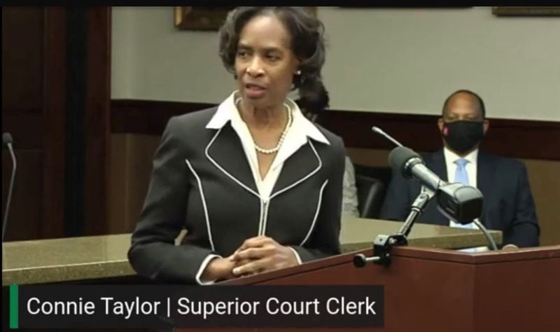 Cobb Superior Court Clerk Connie Taylor
