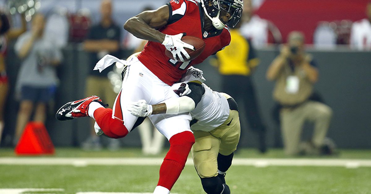 Roddy White, Julio Jones all the difference for Falcons