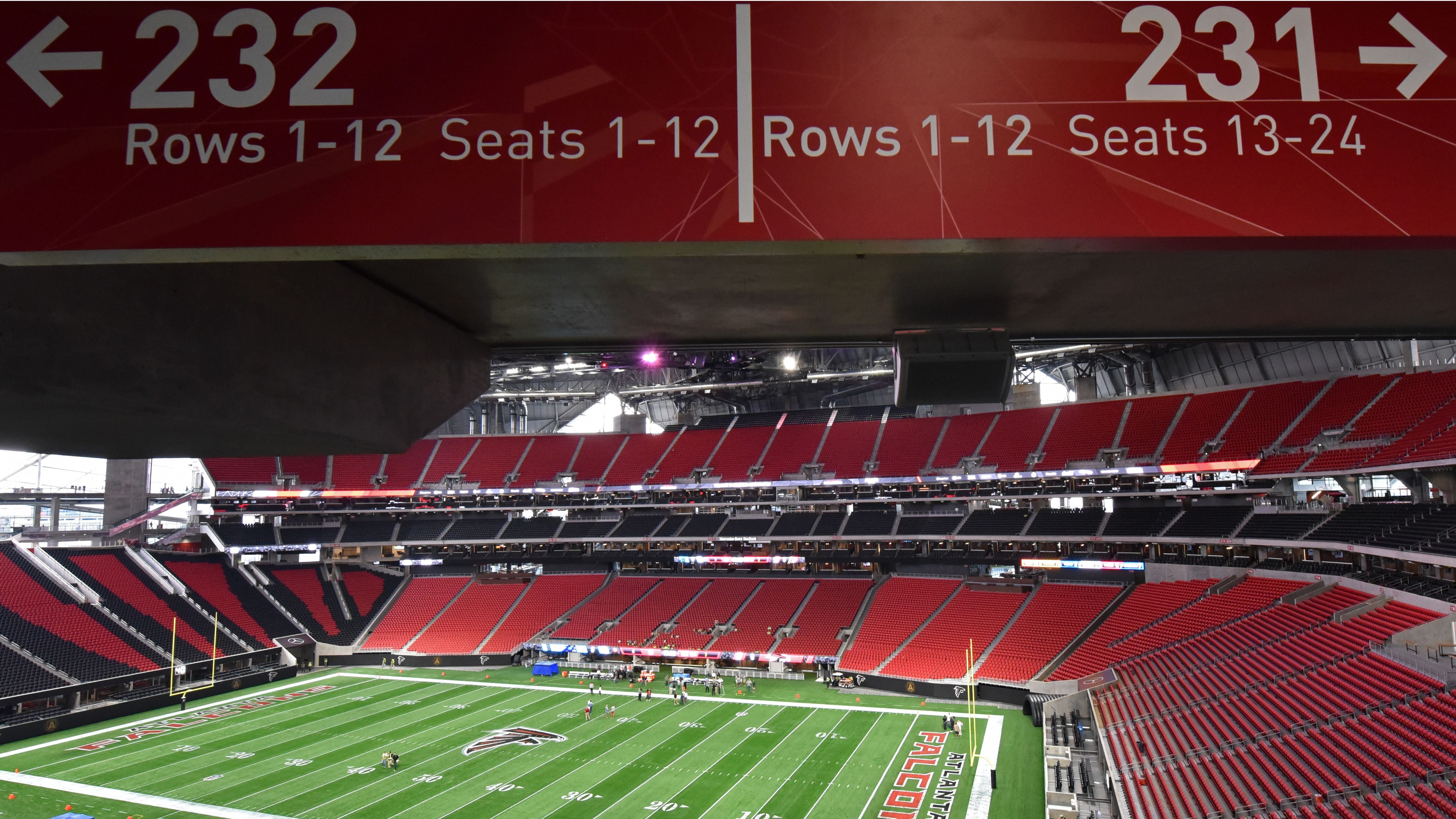 Mercedes Benz Stadium Seating Chart + Section, Row & Seat Number Info