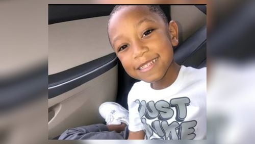 Jayveon Pruitt, 6, died after being stabbed to death in his Gwinnett County home, according to police.