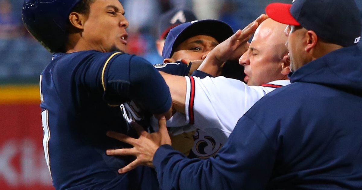 MLB suspends, fines Carlos Gomez, Reed Johnson after melee - Sports  Illustrated