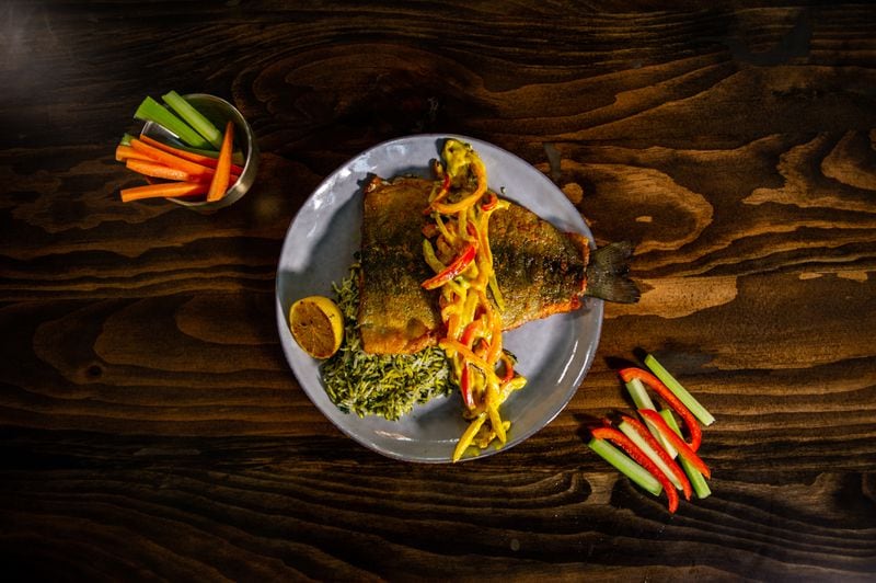 The menu at Persian Basket includes trout and herb rice. CONTRIBUTED BY GREEN OLIVE MEDIA