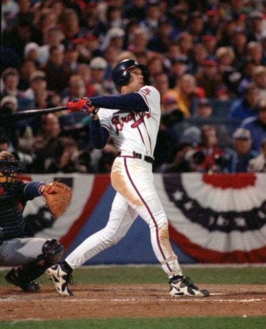 Atlanta Braves David Justice, 1995 World Series Sports Illustrated