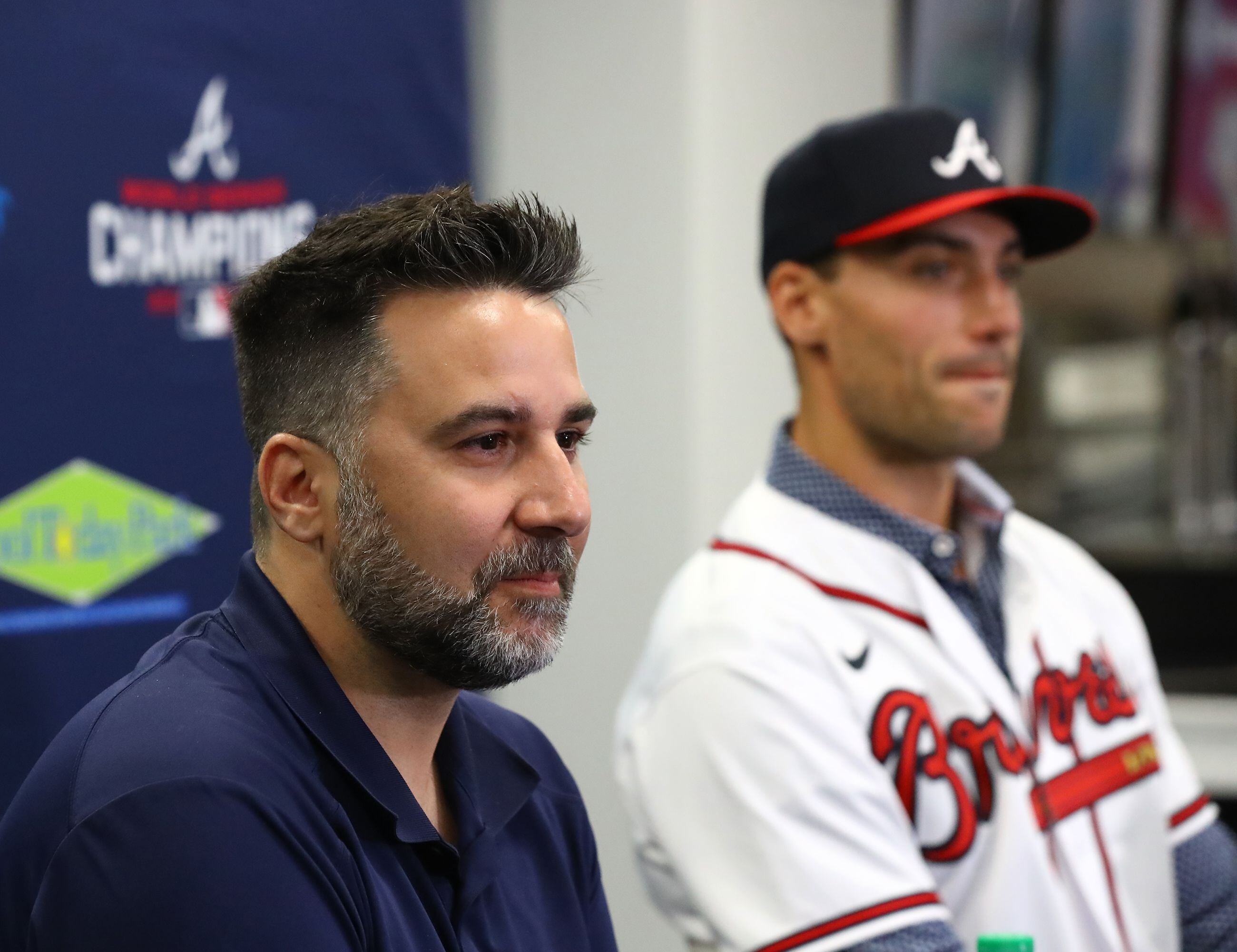 Matt Olson discusses joining Braves, long term extension - Battery
