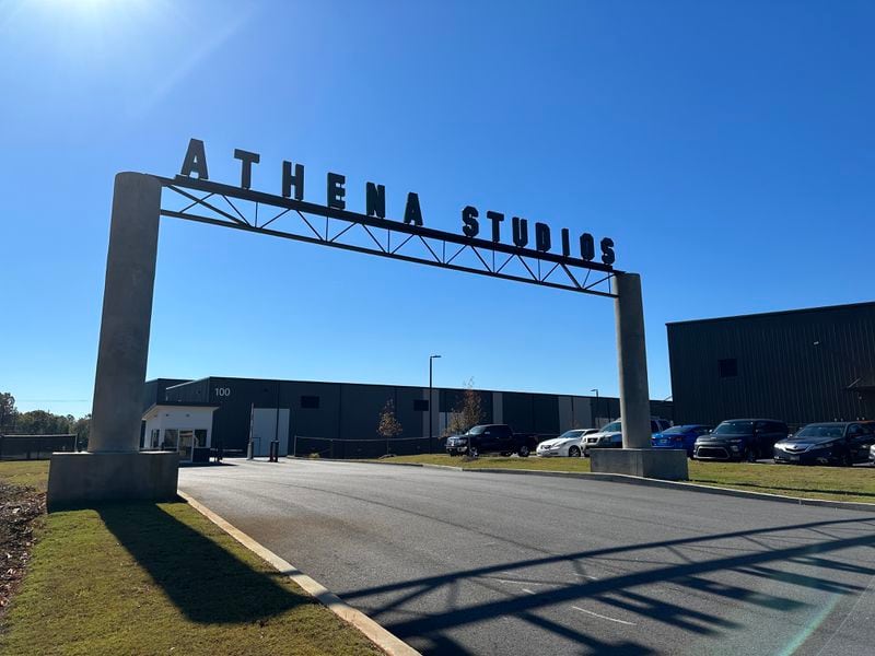 The new Athena Studios opened in early 2024. This photo was taken Nov. 3, 2023. RODNEY HO/rho@ajc.com
