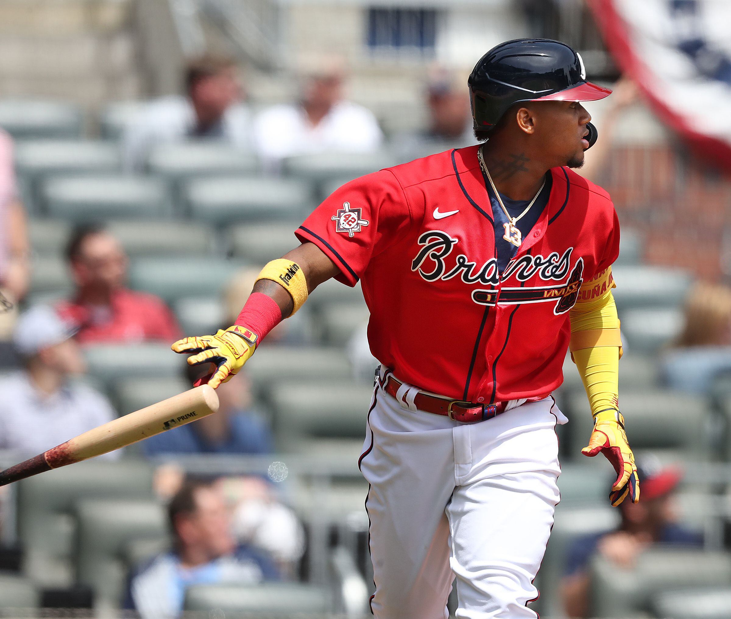 Photos: Braves defeat Marlins on Jackie Robinson Day