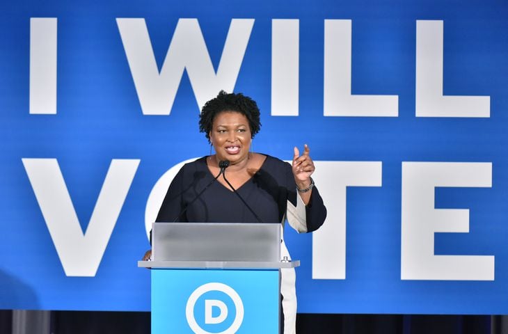 Photos: Top Democratic presidential contenders campaign in Atlanta