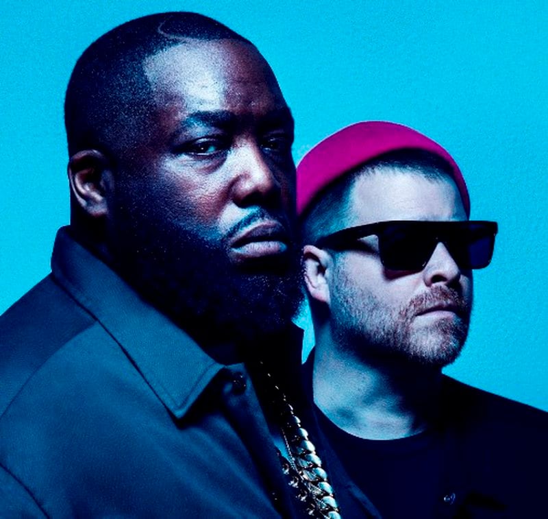 Killer Mike (left) and El-P of Run the Jewels. Photo: Timothy Saccent