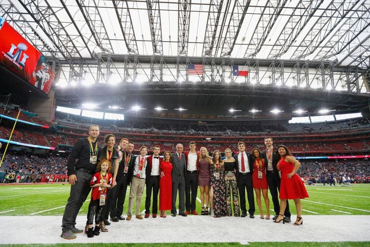 Photos: Arthur Blank and wife at Super Bowl