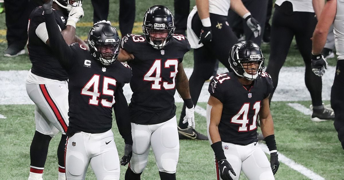 Falcons release depth chart before Week 13 contest vs. Buccaneers