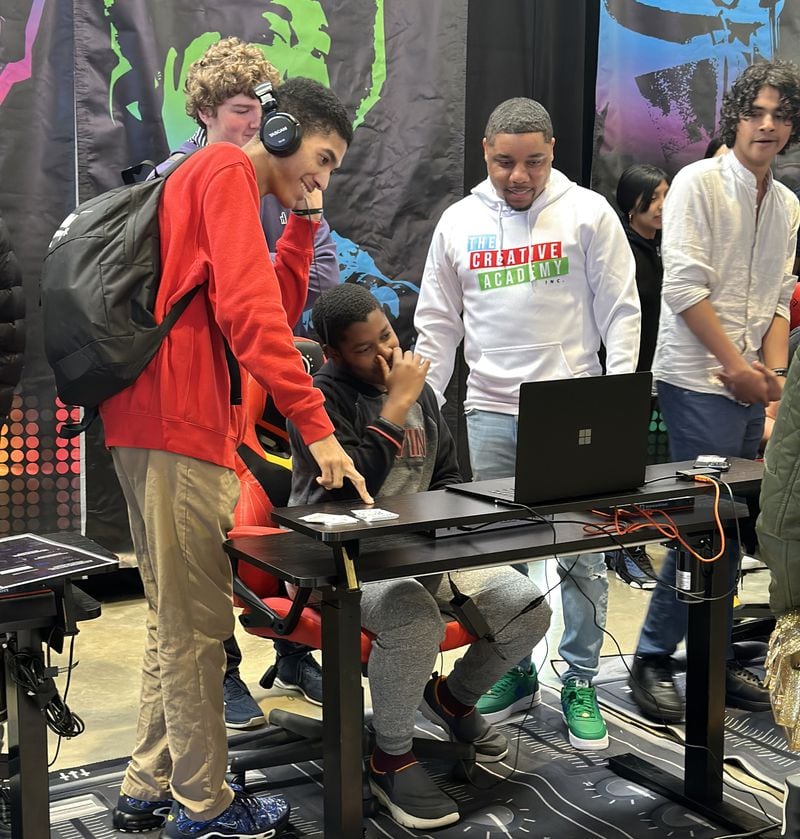 The Creative Academy offers free workshops in photography, film, music and video production for Atlanta's inner-city teenagers. Photo courtesy of The Creative Academy