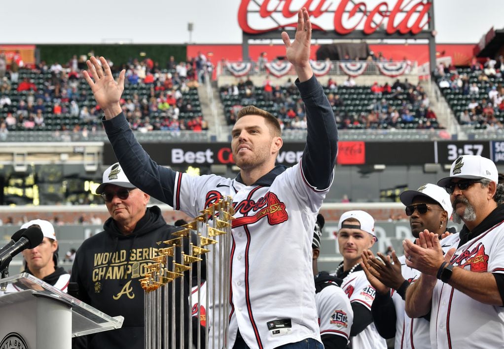 Braves Fans' Celebration of Emphatic Ending Rumbles Throughout Cobb County