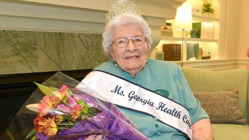 Joy Graham of Spring Harbor at Green Island retirement community in Columbus has been crowned the 2022 Ms. Georgia Health Care Association. (Courtesy of Darrell Roaden/Ledger-Enquirer)