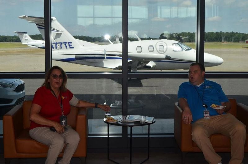 The recently opened general aviation terminal at Southwest Georgia Regional Airport replaces a building that was completed in 1938. (Photo Courtesy of Alan Mauldin)