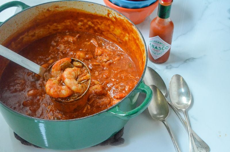 Mama’s Seafood Gumbo, a classic Creole recipe in Virginia Willis' newly updated cookbook.