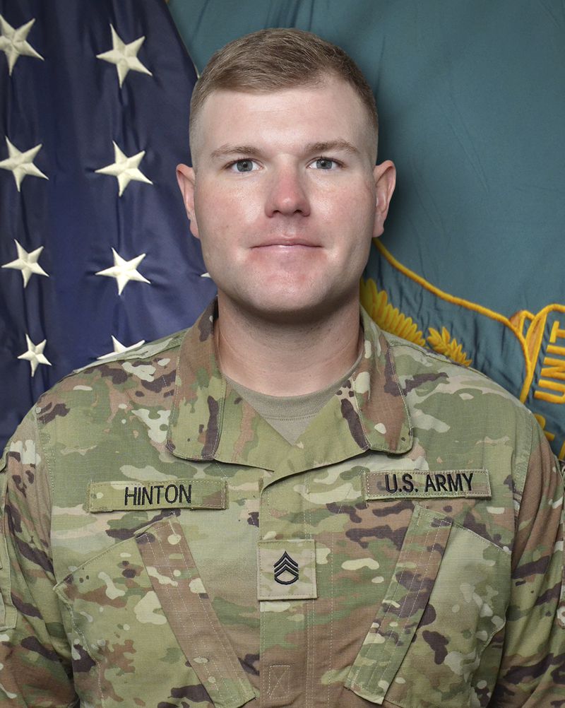 Staff Sgt. William "Will" Hinton is going to represent America and the Army at the Olympics in Paris in July. He's a marksman and has been for most of his 28 years. Courtesy of the U.S. Army