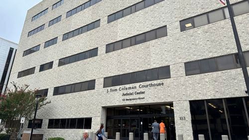 The J. Tom Coleman Courthouse is seen in Savannah, Ga., on Wednesday, Sept. 4, 2024. (AP Photo/Russ Bynum)