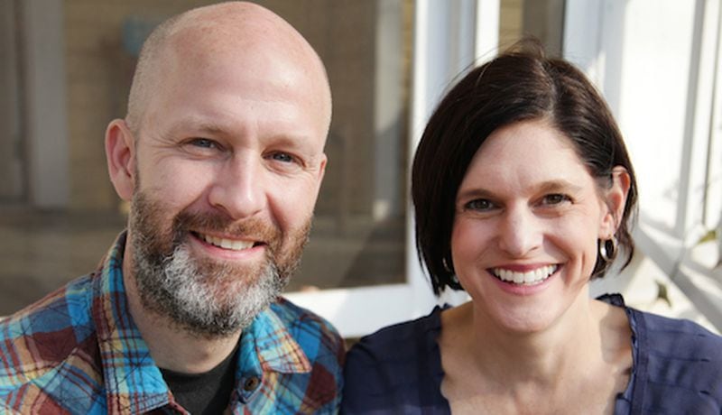 Andrew and Elizabeth McBath of Banner Butter (Photo credit: Pamela Berger/Sweet Peach)