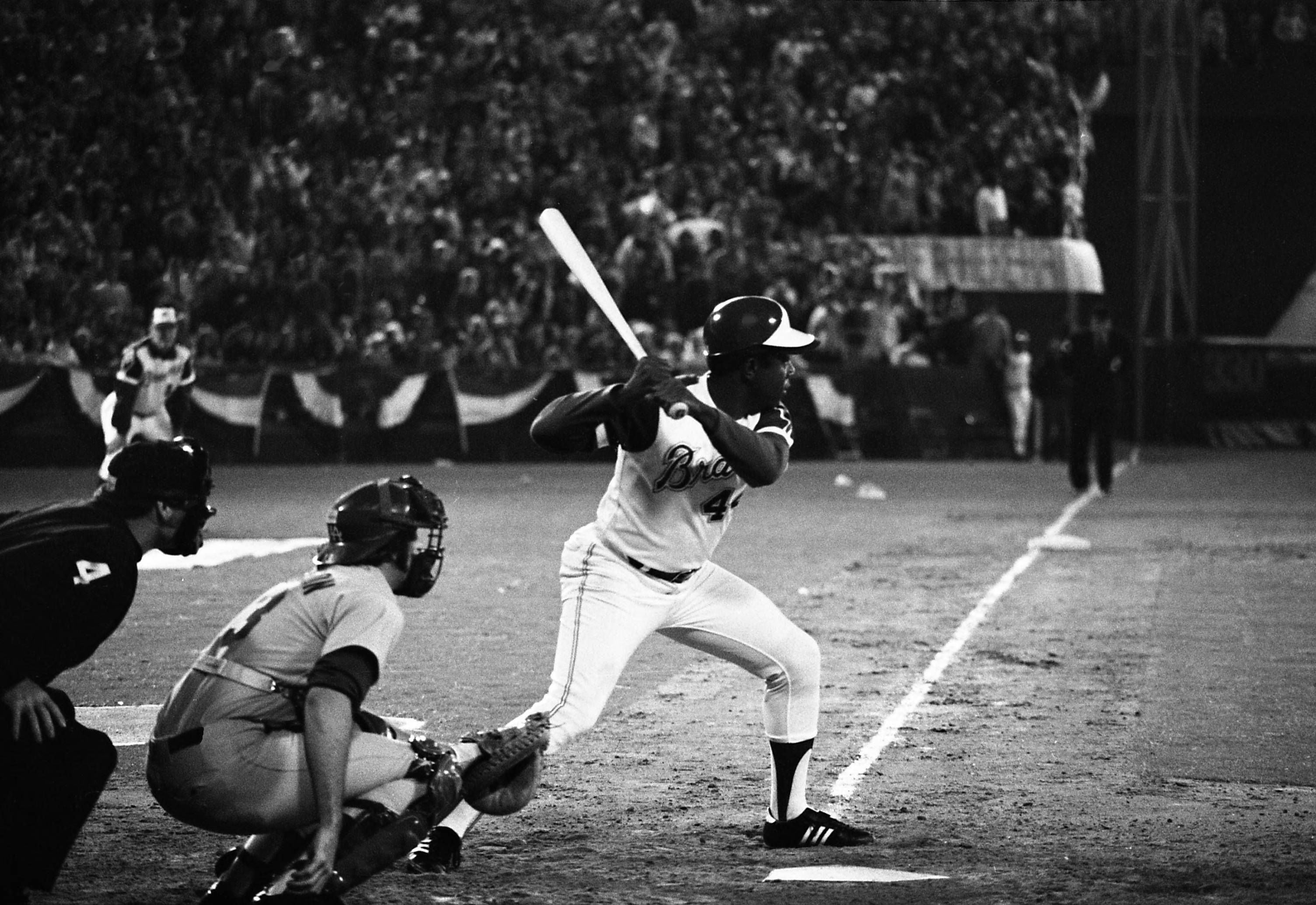 Hank Aaron's 715th Home Run: A Trippy Photo of the Historic Event