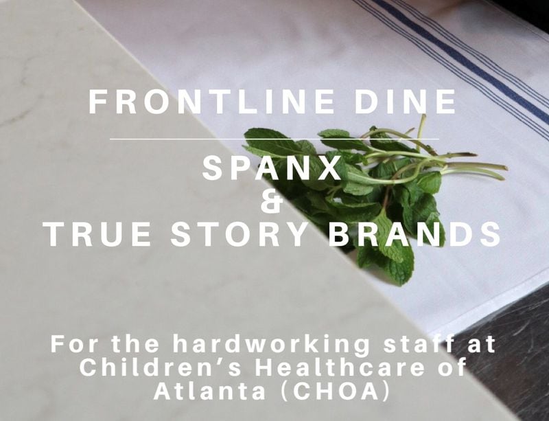 Frontline Dine is a partnership between True Story Brands and the Spanx by Sara Blakely Foundation. COURTESY OF TRUE STORY BRANDS