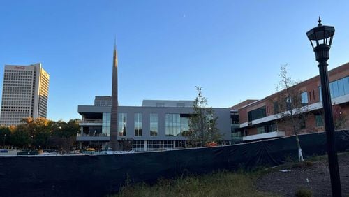 Georgia Tech officials want to rename its student center, which is currently being renovated, after John Lewis, the civil rights activist and congressman, who represented the area that included the campus for more than two decades until his death in 2020. (Eric Stirgus/eric.stirgus@ajc.com)