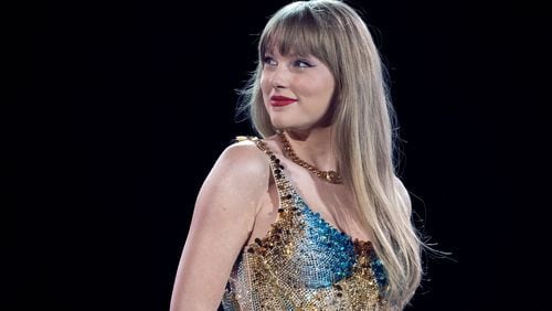 Singer-songwriter Taylor Swift performs onstage on the first night of her Eras Tour at AT&T Stadium in Arlington, Texas, on March 31, 2023. (Suzanne Cordeiro/AFP/Getty Images/TNS)