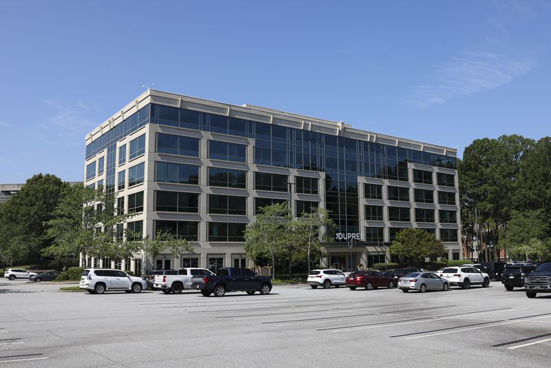 The Jewish Federation of Greater Atlanta is possibly moving to Sandy Springs in the Dupree Building, shown Friday, August 9, 2024, in Atlanta. (Jason Getz / AJC)
