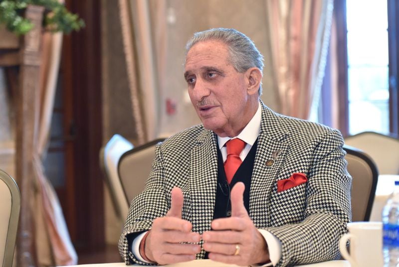 Atlanta United and Atlanta Falcons owner Arthur Blank talks a little soccer: "I'm thrilled about all (the success) and I'm deeply appreciative of all that."