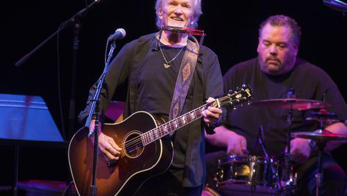 FILE - Kris Kristofferson performs in concert at The American Music Theatre, April 12, 2019, in Lancaster, Pa. (Photo by Owen Sweeney/Invision/AP, File)