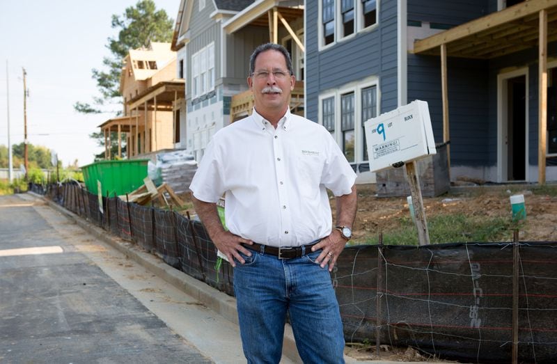 Homebuilder Steve Brock, the founder of Brock Built Homes. Photo courtesy of Brock Built