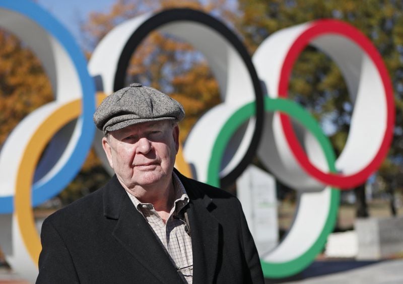 November 13, 2019 - Atlanta - Former AJC reporter Ron Martz, photographed at Centennial Olympic Park, was Kathy Scruggs’ reporting partner after a bomb exploded in Centennial Olympic Park during the 1996 Olympics and he is portrayed by name in the upcoming Clint Eastwood movie, “Richard Jewell.” Bob Andres / robert.andres@ajc.com